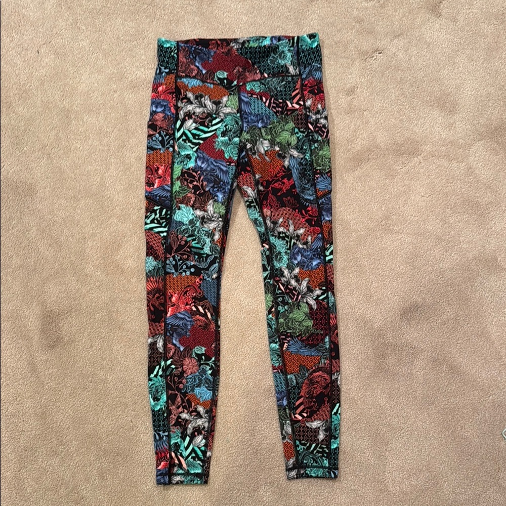 Lululemon Athletica Multicolor Patterned Leggings